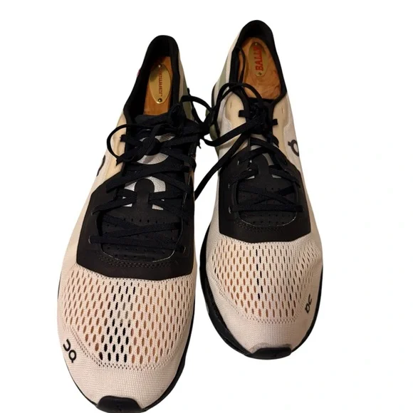 ON Men CLOUDFLASH 2 Sneakers, White/Black/Green - Picture 11 of 13